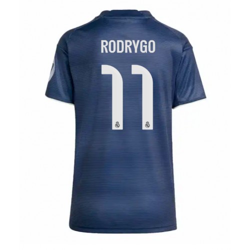 Real Madrid Rodrygo Goes #11 Replik Auswärtstrikot Damen 2025-26 Kurzarm Real Madrid Rodrygo Goes #11 Replik Auswärtstrikot Damen 2025-26 Kurzarm